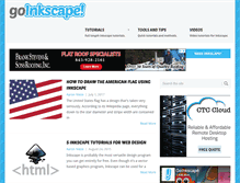 Tablet Screenshot of goinkscape.com